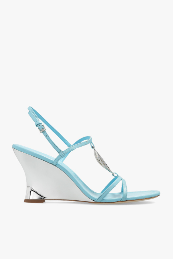 Tory burch light online blue sandals